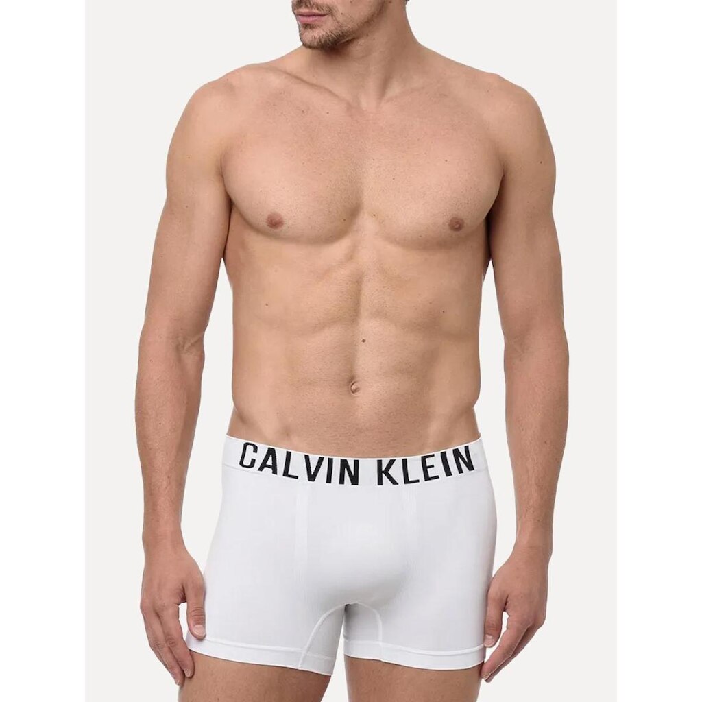 Cueca Calvin Klein Trunk Intense Power Seamless Eco Branca