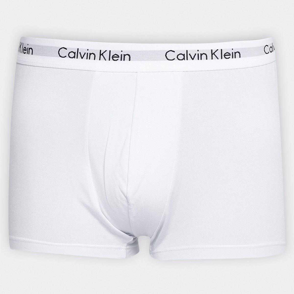 Cueca Calvin Klein Trunk Modal - Branco é ruim? Cueca Calvin Klein Trunk Modal - Branco é boa?