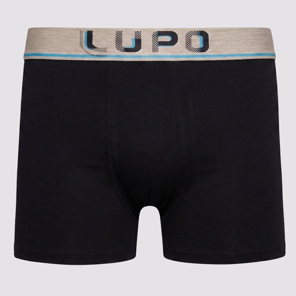 Cueca Lupo Boxer Algodão Com Elastano