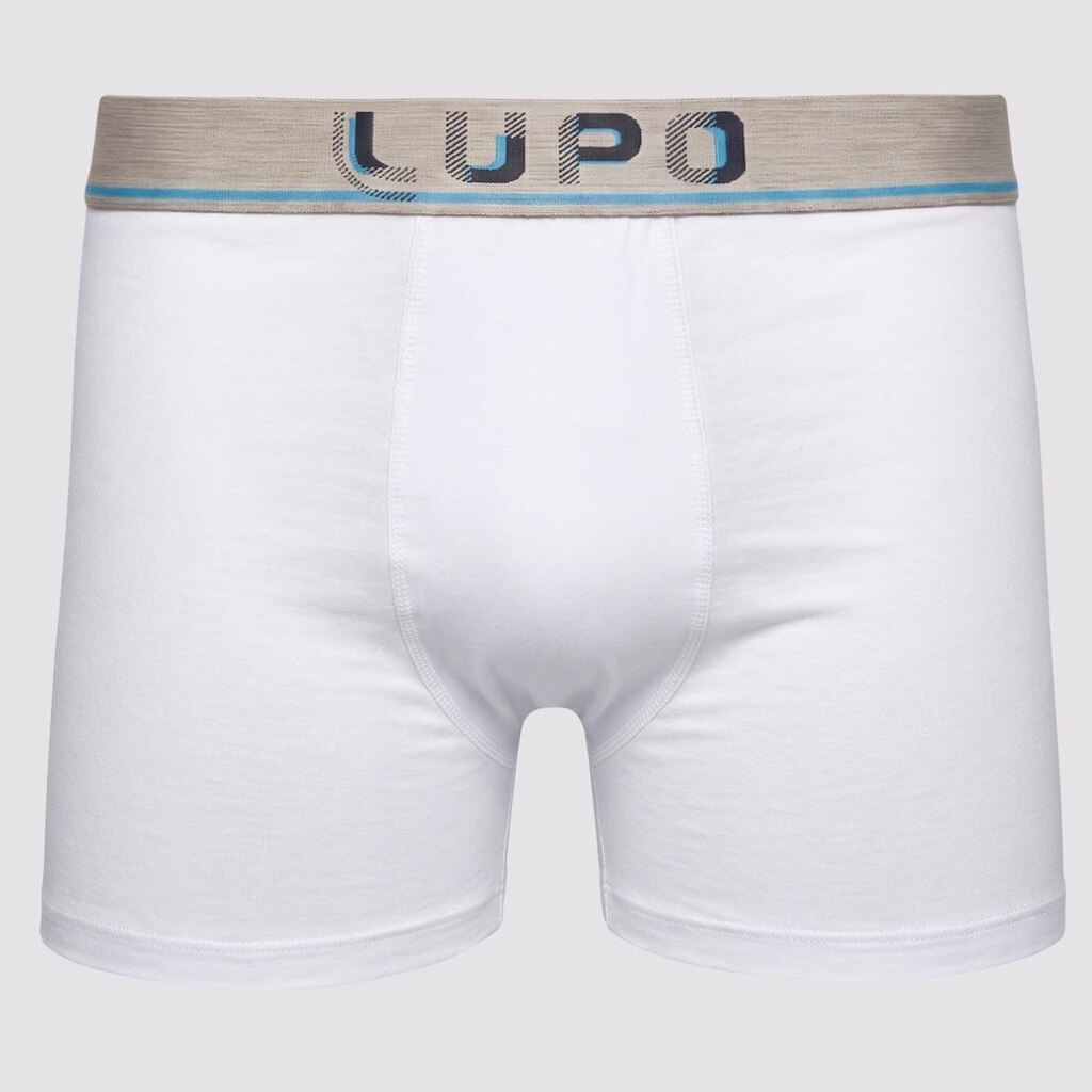 Cueca Lupo Boxer Algodão com Elastano