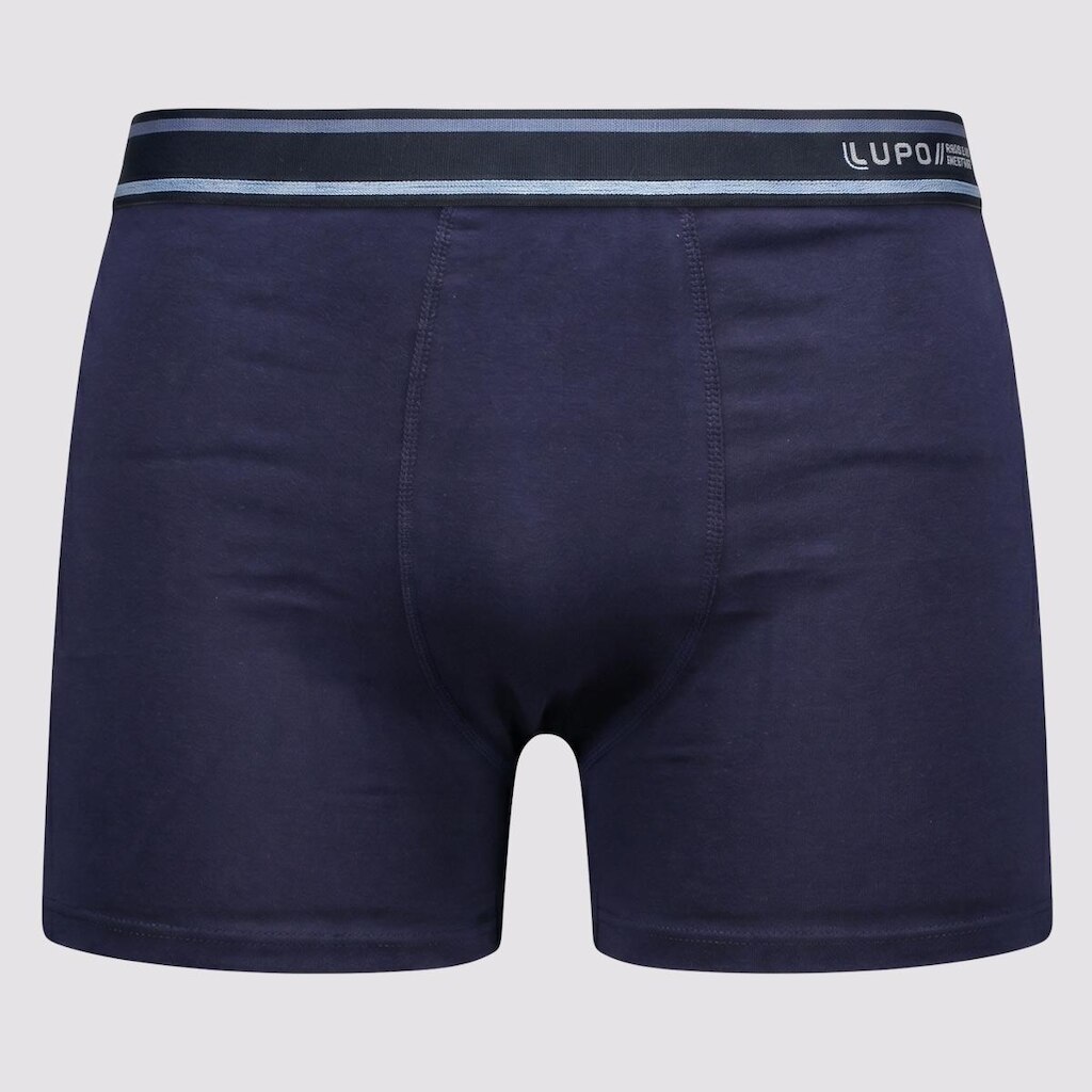 Cueca Lupo Boxer Algodão com Elastano