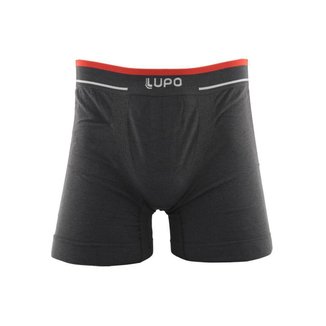 CUECA LUPO BOXER EXTRA GRANDE GRAFITE - MASCULINO