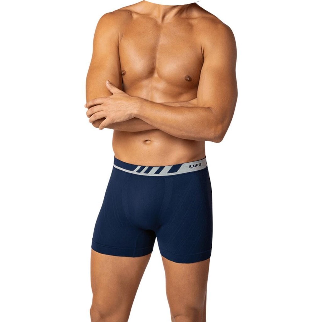 Cueca Masculina Boxer Dia a Dia Microfibra Sem Costura Seamless Lupo 00671-002