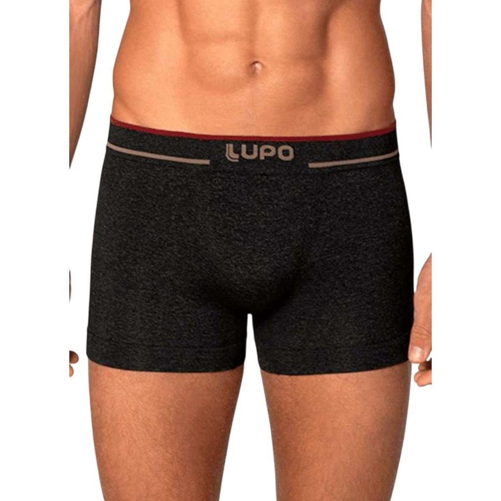 Cueca Masculina Boxer Dia a Dia Sem Costura Anatômica Confortavel Lupo 0733-004