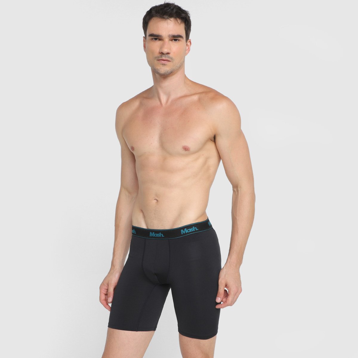 Cueca Mash Bermuda Esportiva Elástico Bordado Menor preço em Cueca Mash Bermuda Esportiva Elástico Bordado