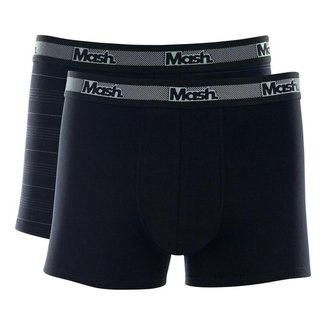 Cueca Mash Boxer Algodão Kit C/2 Ref.110.09