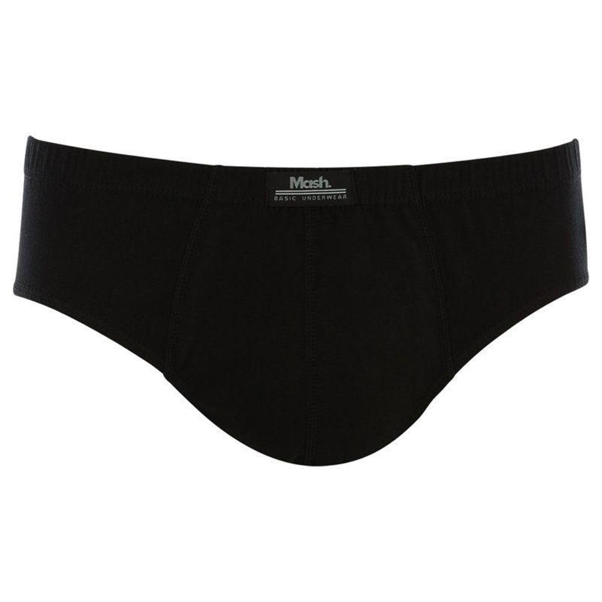 Cueca Mash Slip Algodão Basic - Tamanhos Especiais - 074.59 Menor preço em Cueca Mash Slip Algodão Basic - Tamanhos Especiais - 074.59