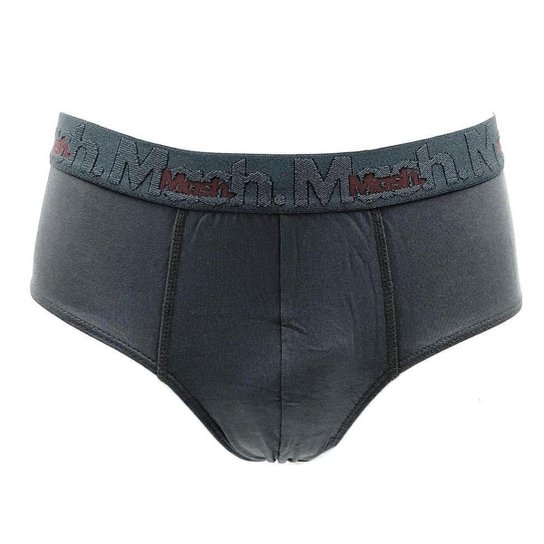 Cueca Mash Slip Masculina - Grafite