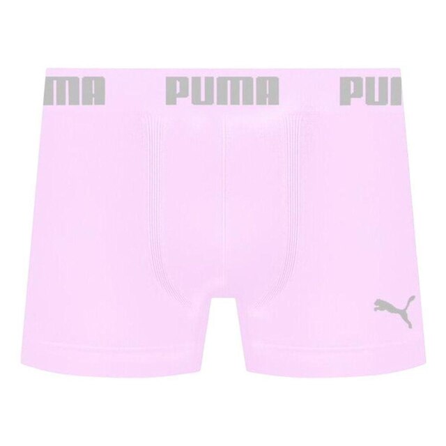 Cueca Puma Boxer Sem Costura Masculina - Rosa G