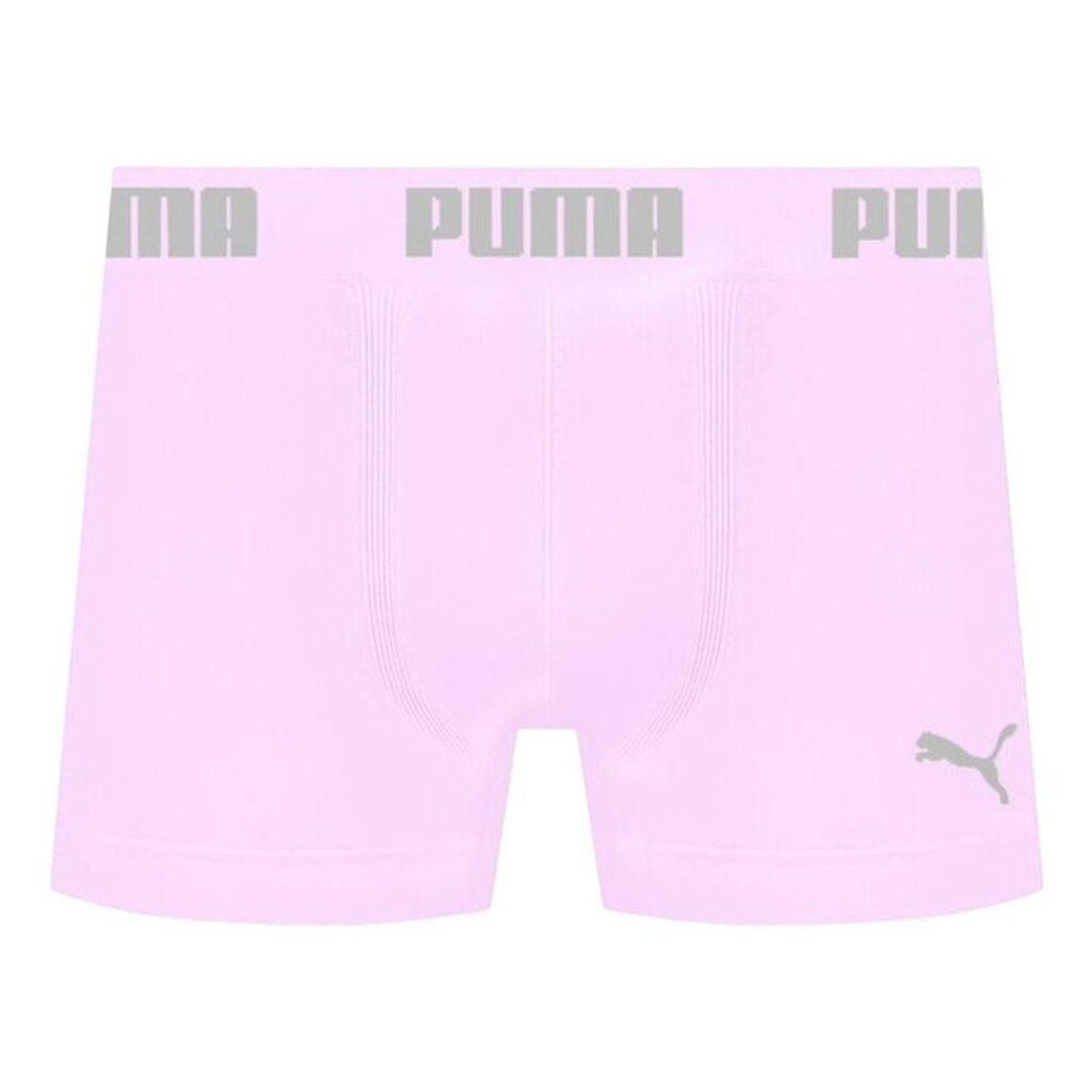 Cueca Puma Boxer Sem Costura Masculina - Rosa G