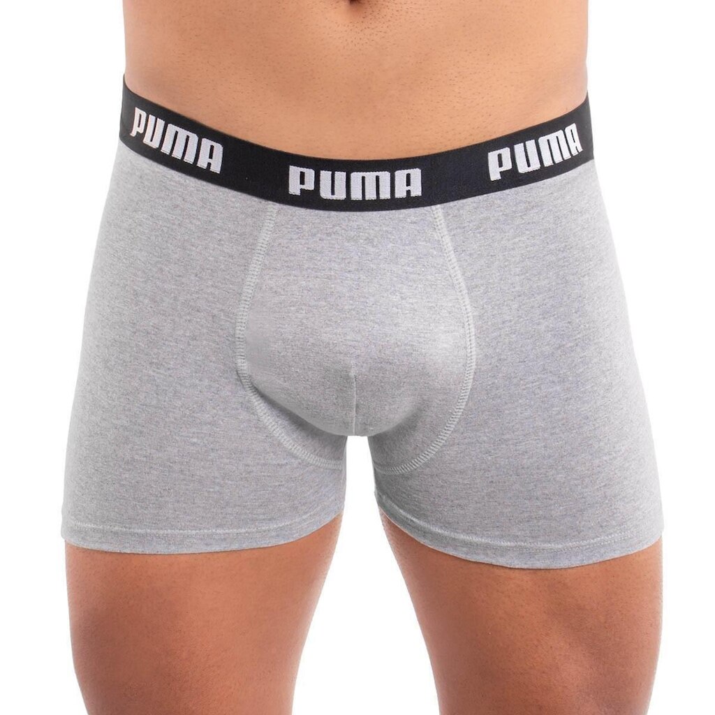 Cueca Puma Modelo Boxer Em Algodão Masculina