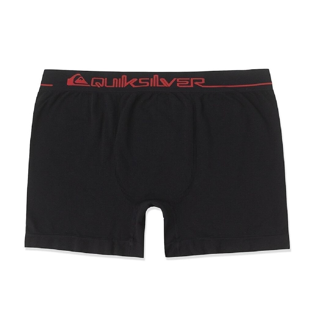 Cueca Quiksilver Seamless Masculino - Preto e Vermelho