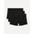 Cueca Reserva Masculina Boxer Monocromatico Cotton Preta Pack 3UN - Preto