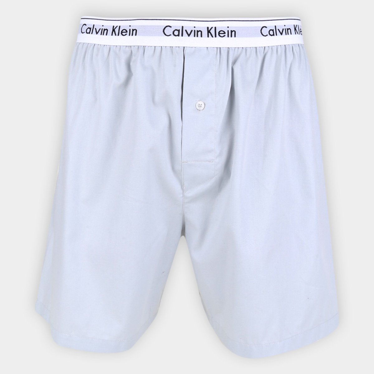 Cueca Samba Canção Calvin Klein Tricoline Lisa - Cinza Claro é ruim? Cueca Samba Canção Calvin Klein Tricoline Lisa - Cinza Claro é boa?