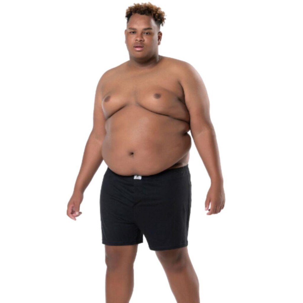 Cueca Samba Canção Keeper 148 Plus Size Com Abertura Frontal Algodão