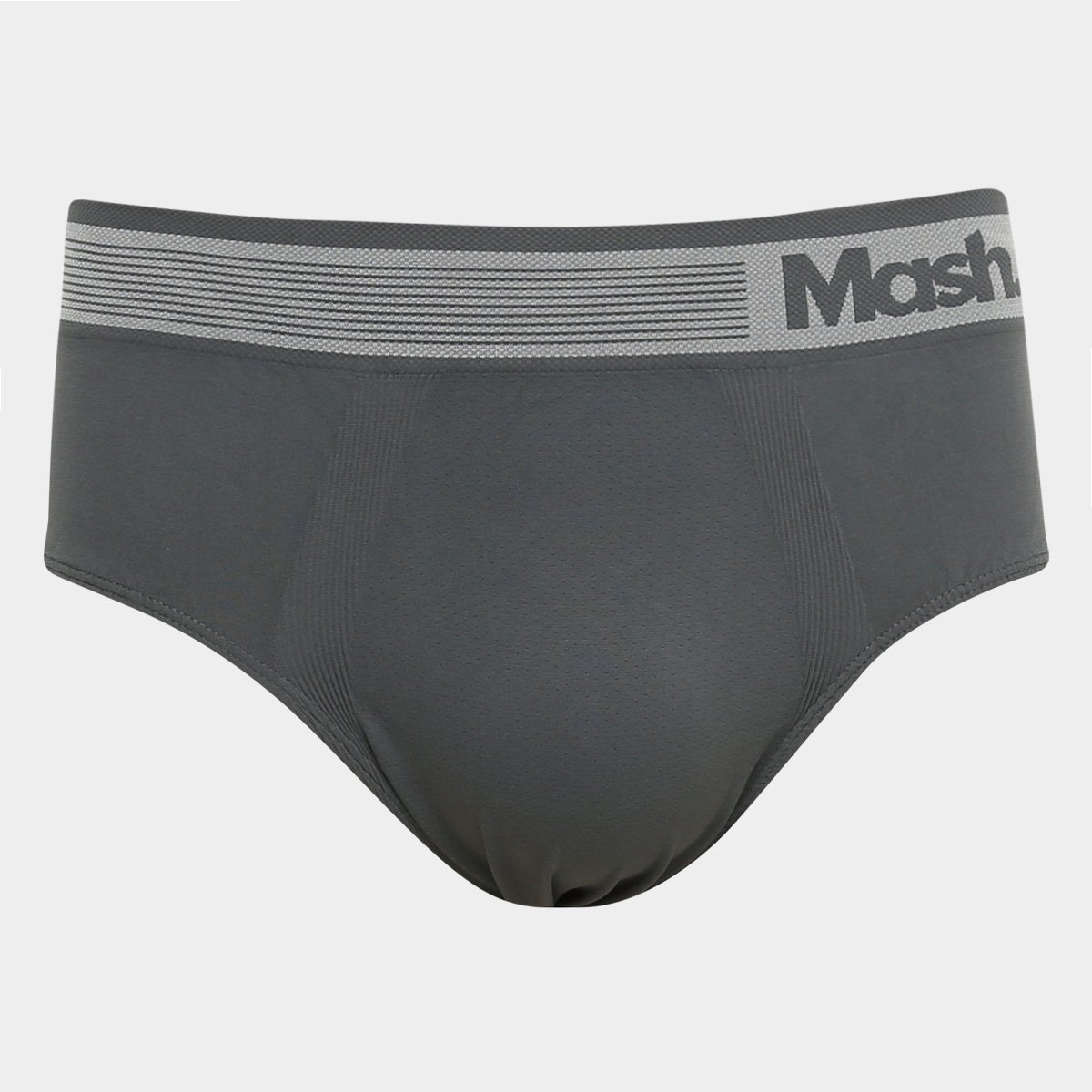 Cueca Slip Mash Microfibra Sem Costura Basica - Cinza é ruim? Cueca Slip Mash Microfibra Sem Costura Basica - Cinza é boa?