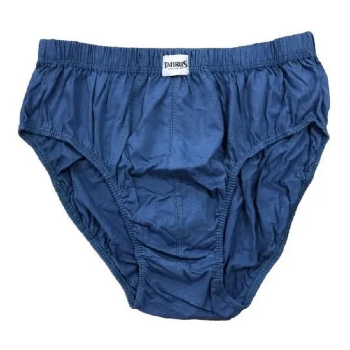 Cueca Slip Tradicional 100% Algodão Encapado P ao GG Taurus Menor preço em Cueca Slip Tradicional 100% Algodão Encapado P ao GG Taurus