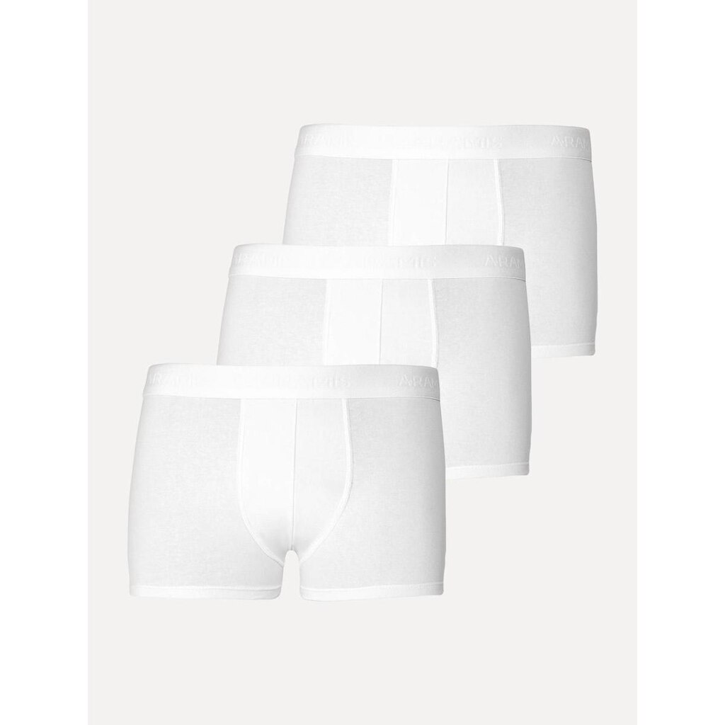 Cuecas Aramis Neo Boxer Cotton Brancas Pack