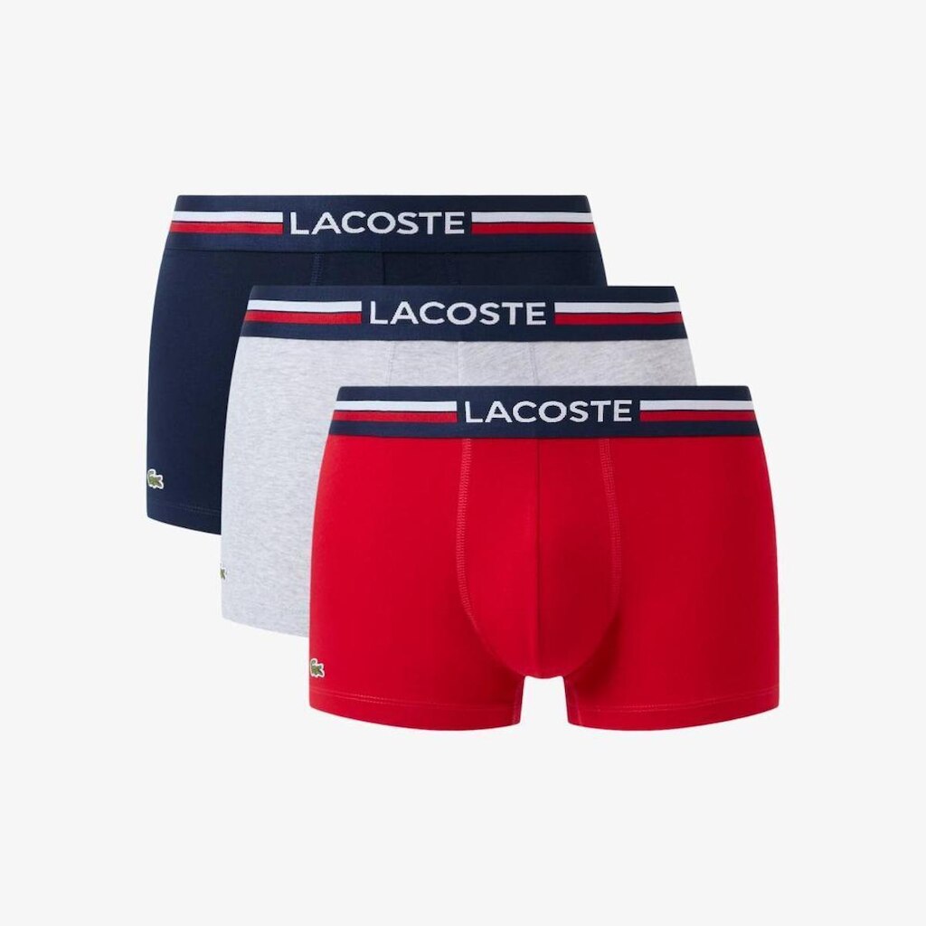 Cuecas Lacoste Trunk Stretch 3-Pack