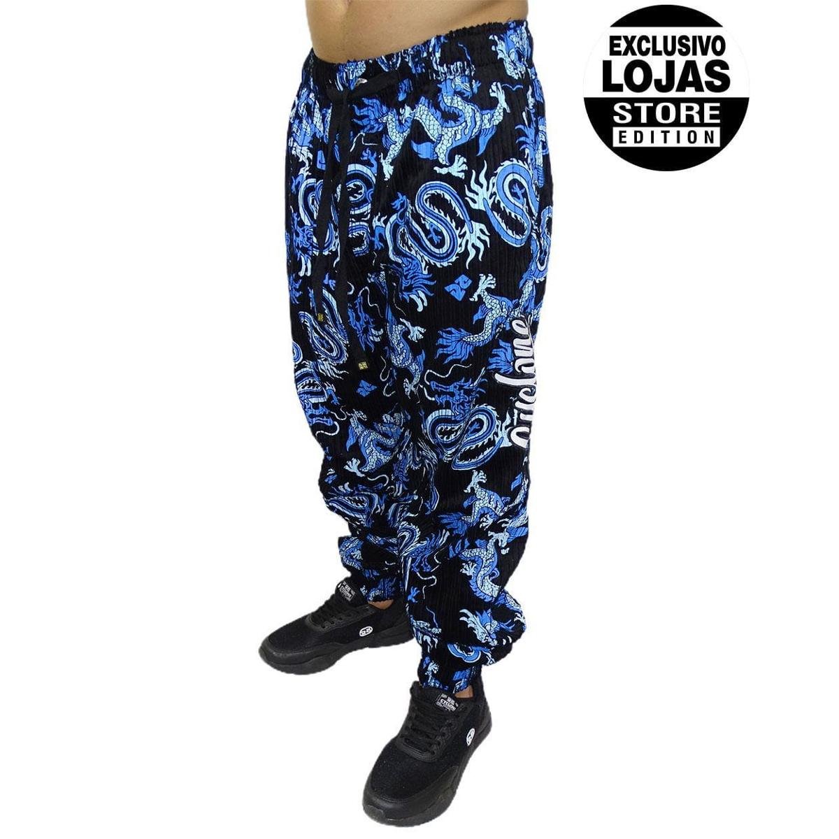 Cyclone Calça Veludo Banzai PTO/VERM PP/XS | Zattini