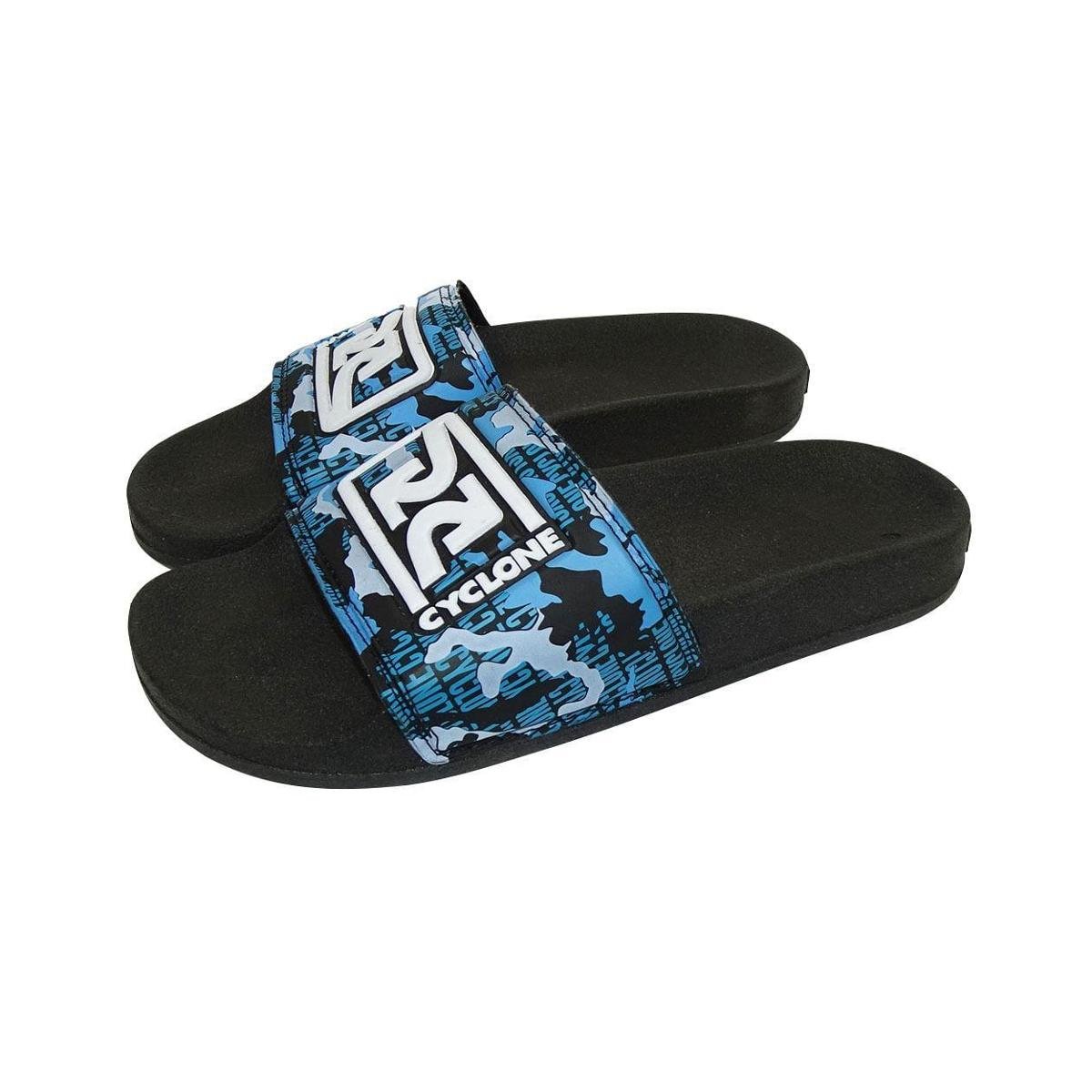 Cyclone Sandália Freestyle Camuflado Letters AZUL 43/44 | Zattini