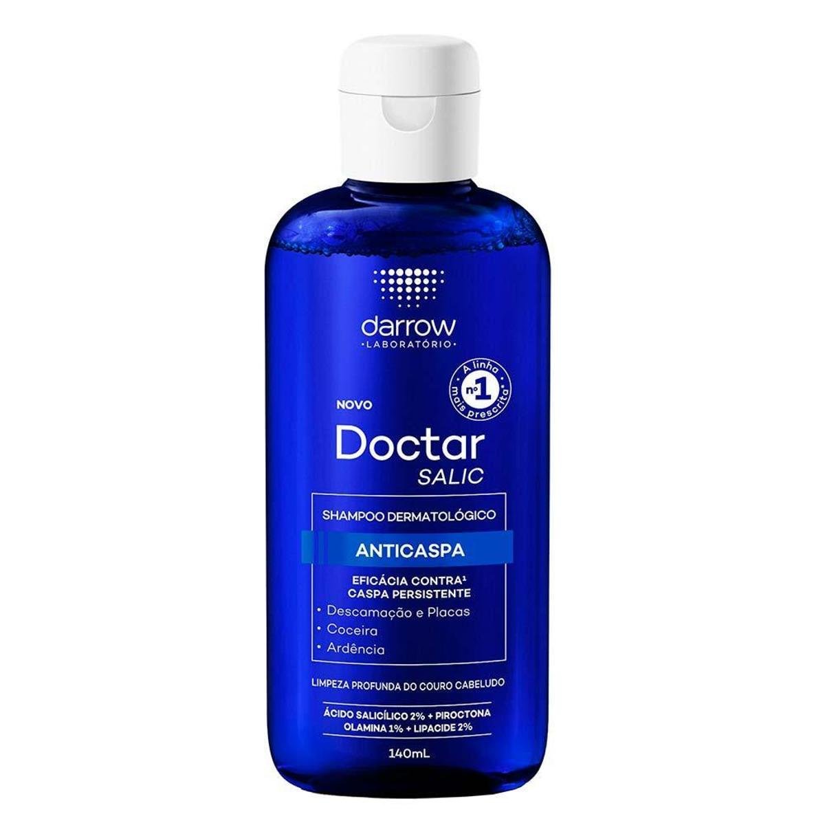 Darrow Doctar Salic Shampoo Anticaspa 140ml 140ml Menor preço em Darrow Doctar Salic Shampoo Anticaspa 140ml 140ml