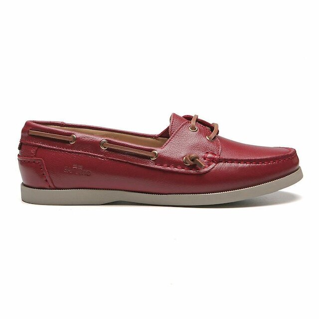 Deckshoes Feminino Ascoli Bolonha Vermelho