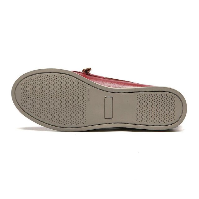 Deckshoes Feminino Ascoli Bolonha Vermelho