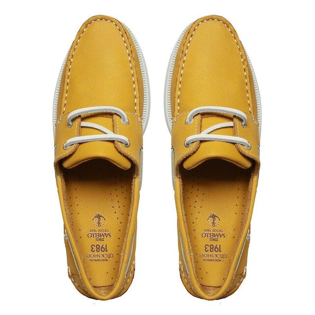 Deckshoes Feminino - Yate Funny Soft Lima Samello