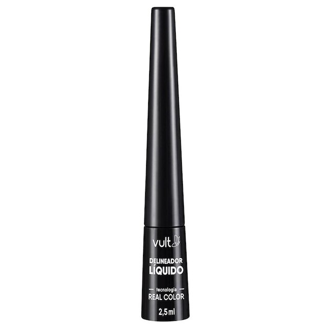 Delineador Liquido Preto Vult Preto