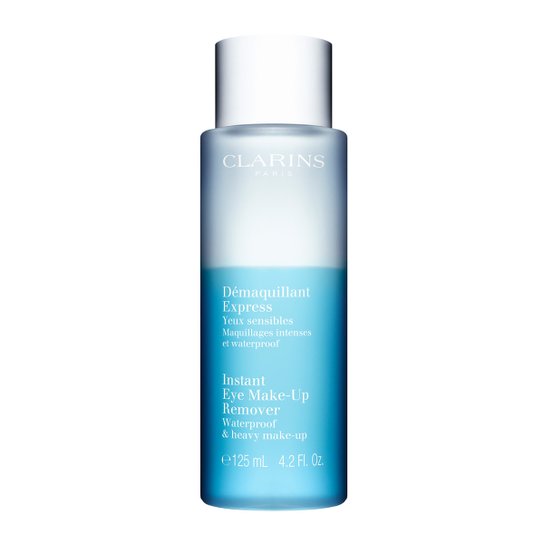 Demaquilante Bifásico para os Olhos Clarins Express Yeux 125ml - Incolor