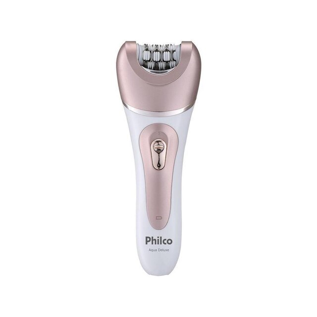 Depilador Elétrico Philco Aqua Deluxe sem Fio Seco e Molhado PDP01R