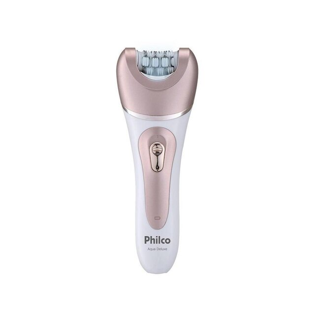 Depilador Elétrico Philco Aqua Deluxe sem Fio Seco e Molhado PDP01R