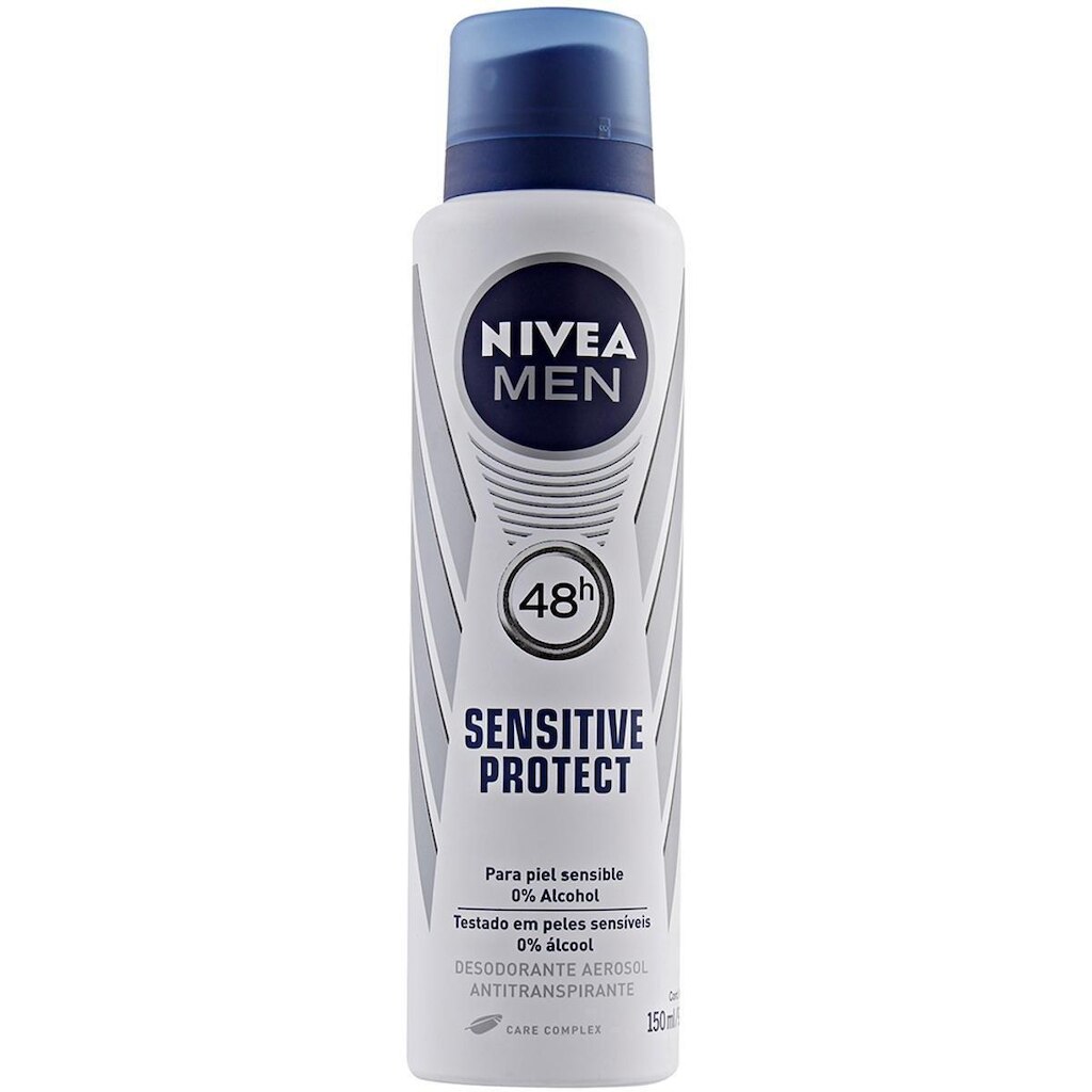Desodorante Aerosol Nivea Sensitive Protect Masculino 90g