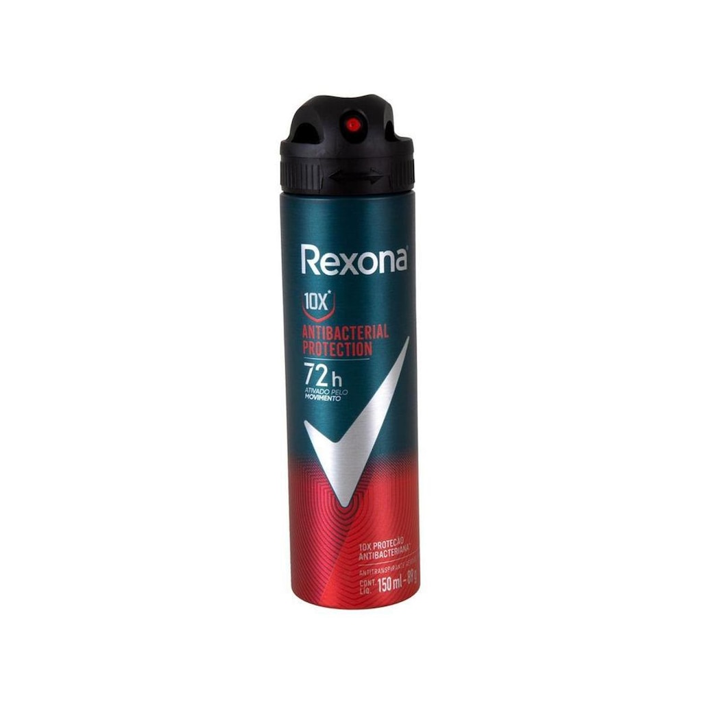 Desodorante Aerosol Rexona Antibacterial 150ml