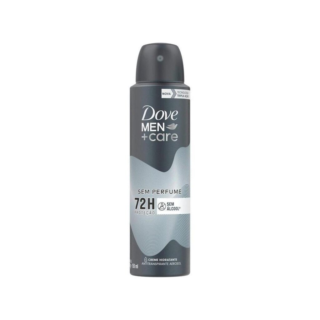 Desodorante Dove Men Care Sem Perfume Masculino Aerosol 89g
