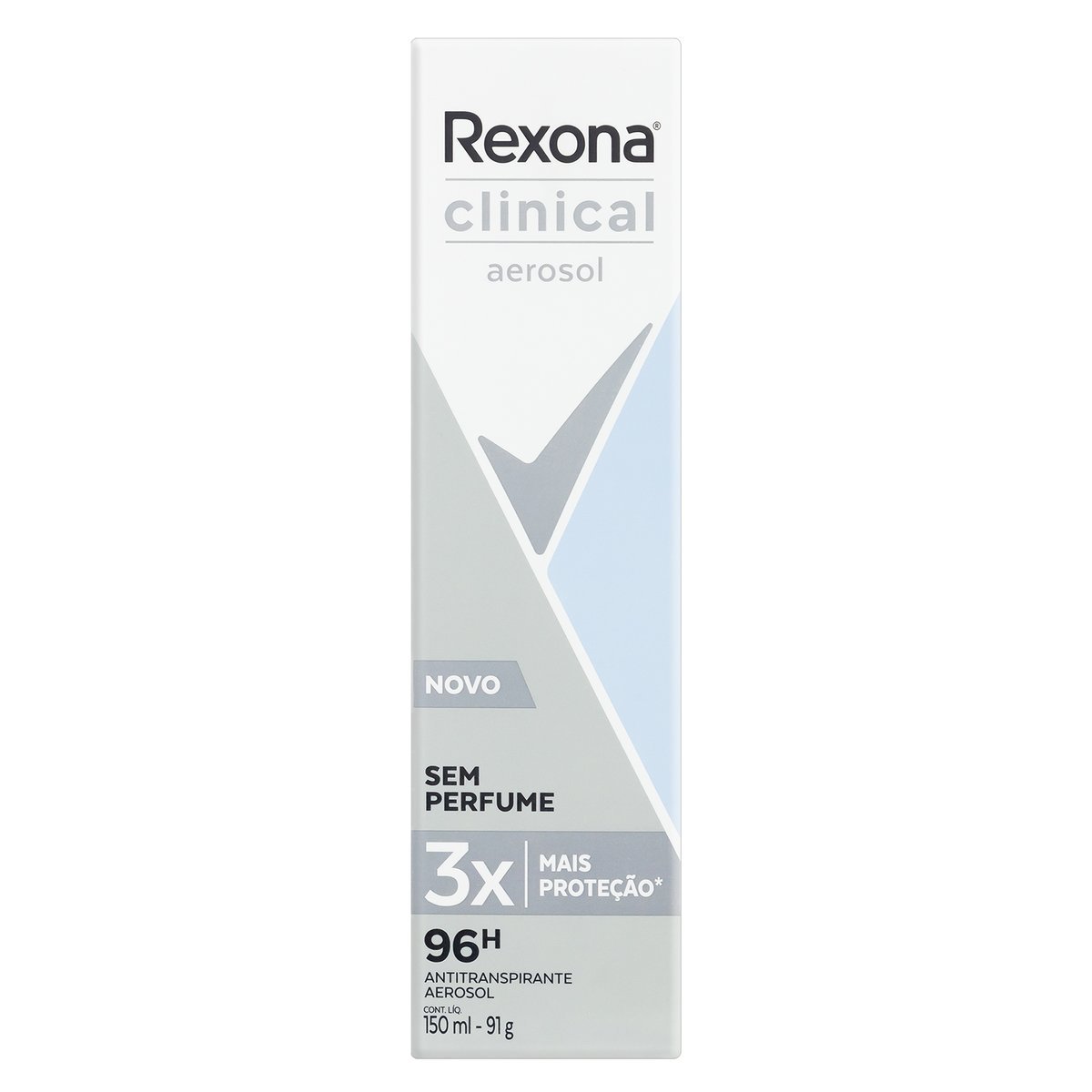 Desodorante Rexona Clinical Sem Perfume Aerosol 150ml - Incolor é ruim? Desodorante Rexona Clinical Sem Perfume Aerosol 150ml - Incolor é boa?