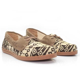 Dockside Casual Feminino Barth Shoes Asteca Macio Dia a Dia