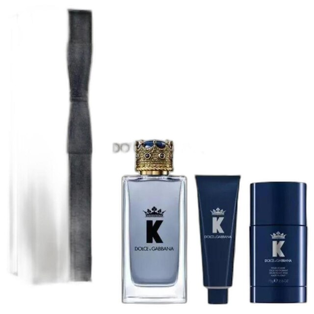 Dolce&Gabbana K Eau De Toilette + Shower Gel + Desodorante Masculino-100 ml