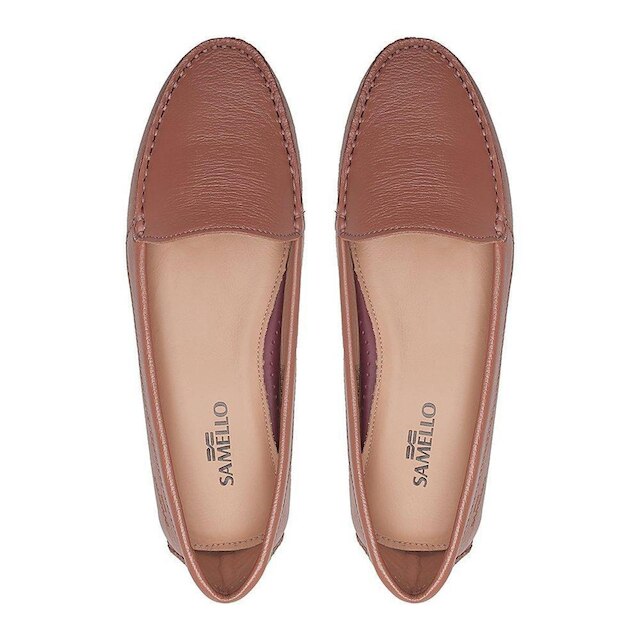 Drive Feminino Vicenza Bolonha Camel Samello