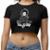 Edward Mãos de Tesoura - Cropped Top - Preto