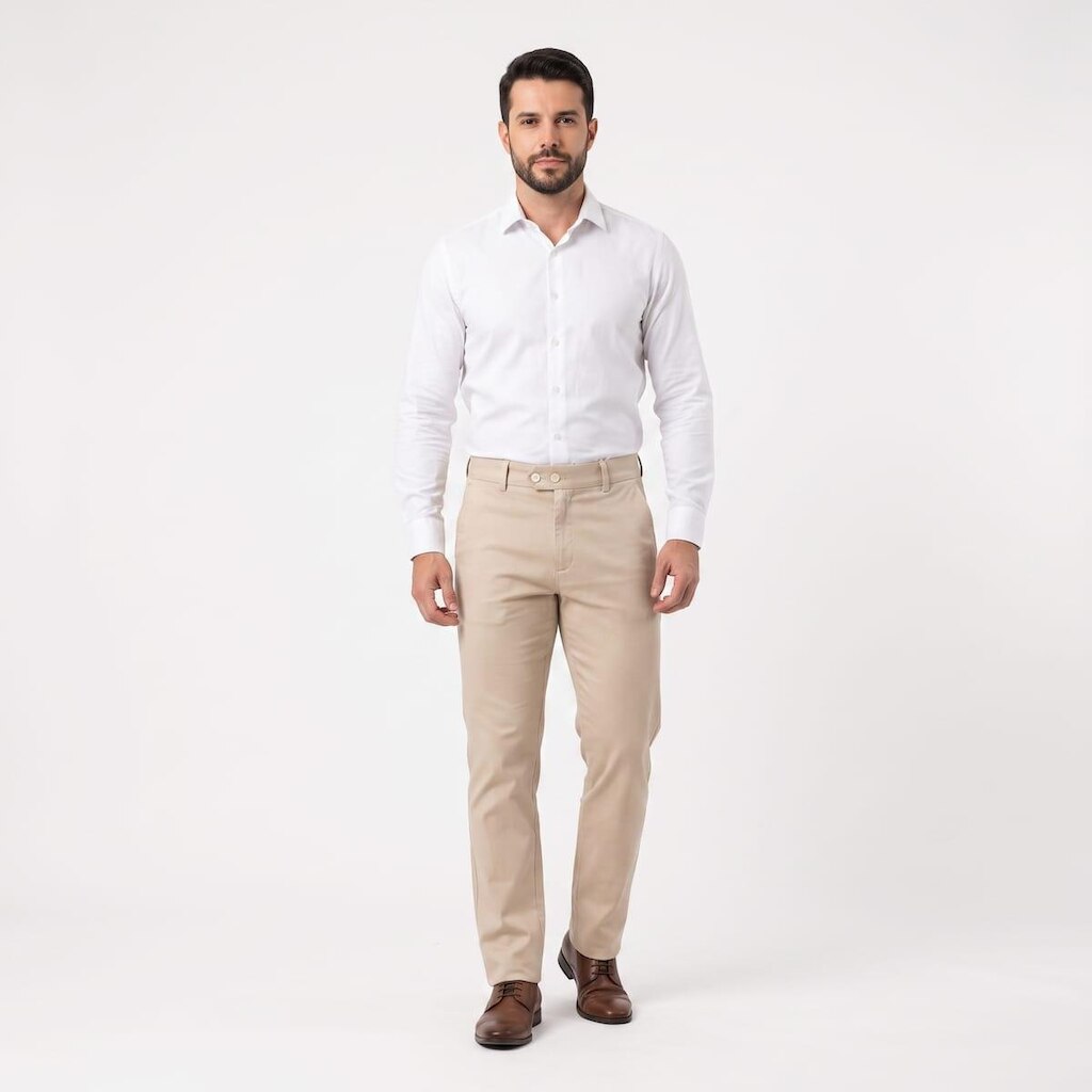 Elegância Sem Esforço: Calça Social Masculina Janamor JCK02