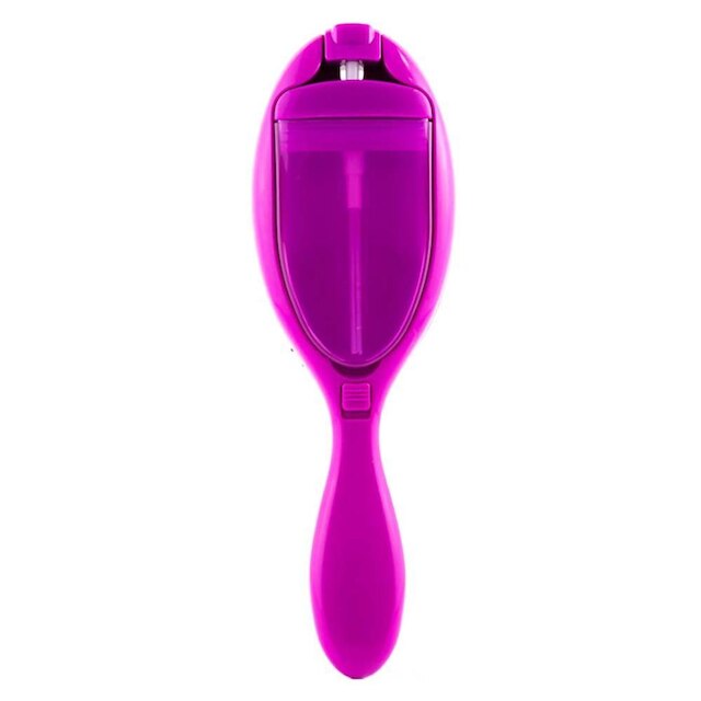 Escova De Cabelo Desembaraçadora Wetbrush Com Dispenser Para Tratamento Roxa