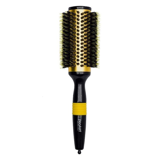 Escova de Cabelo ProArt Profissional Metallic Pro Amarelo 38mm