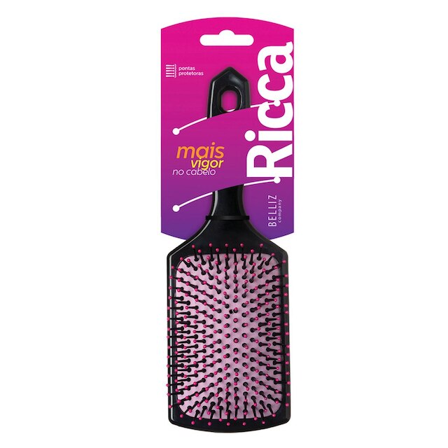 Escova para Cabelo Ricca - Basic Racket 1 Unidade