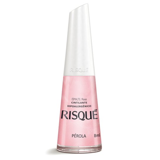 Esmalte Cintilante Risqué Pérola 8ml - Incolor