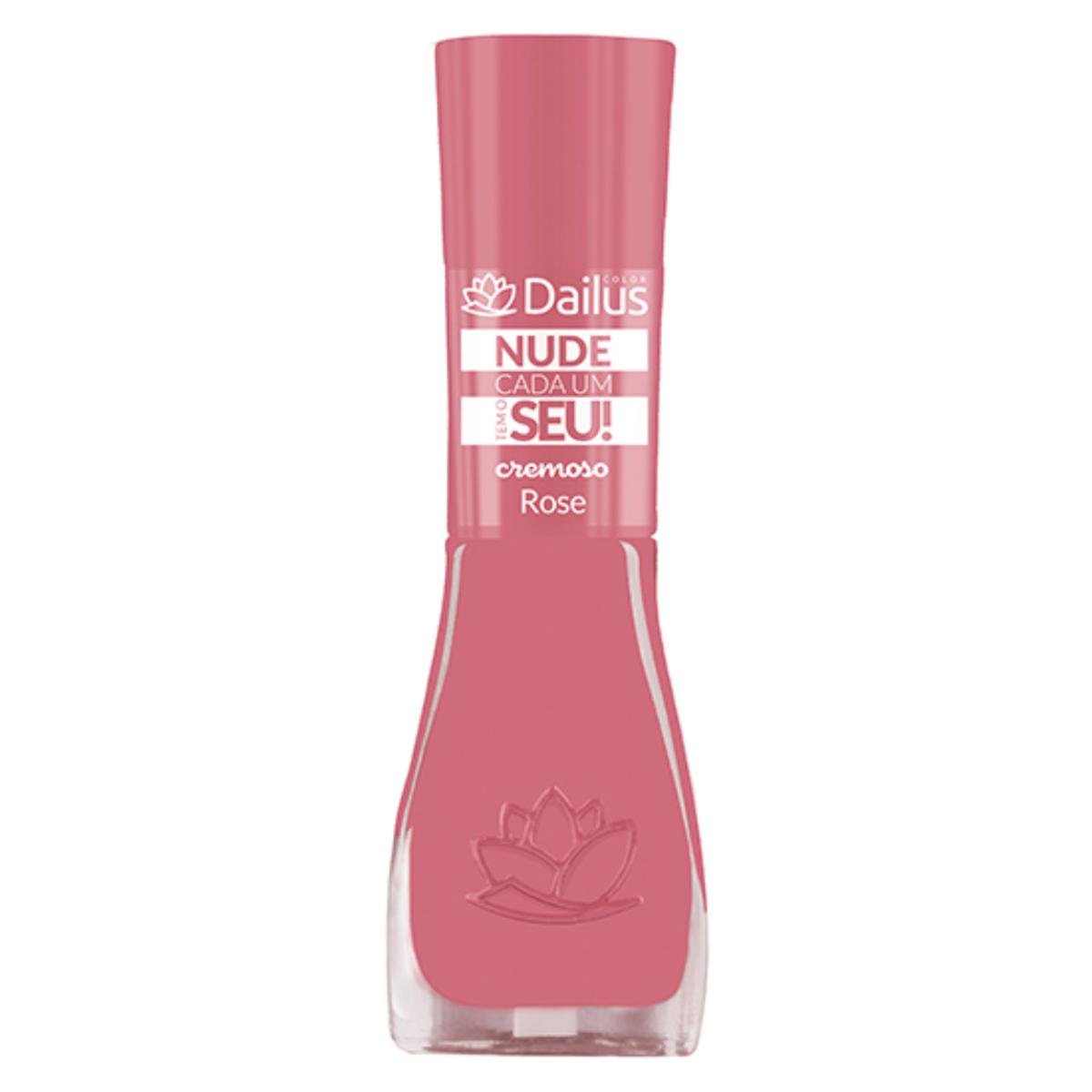 Esmalte Cremoso Dailus Color - Nude Cada um Tem o Seu! 04 - Rose - Incolor Menor preço em Esmalte Cremoso Dailus Color - Nude Cada um Tem o Seu! 04 - Rose - Incolor