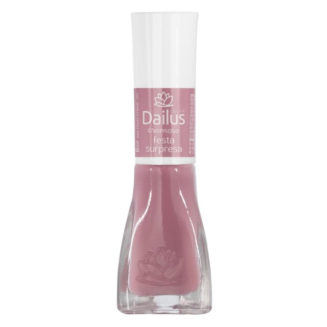 Esmalte Cremoso Tons Rosados Dailus 203 Festa Surpresa