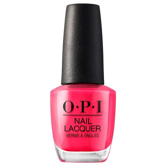 Esmalte Cremoso Vermelhos O.P.I Nail Lacquer Charged Up Cherry