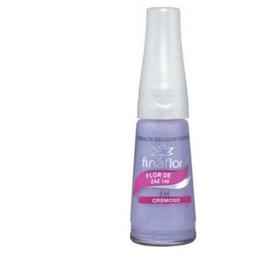 Esmalte Fina Flor Flor De Zas Cremoso 8Ml - Incolor